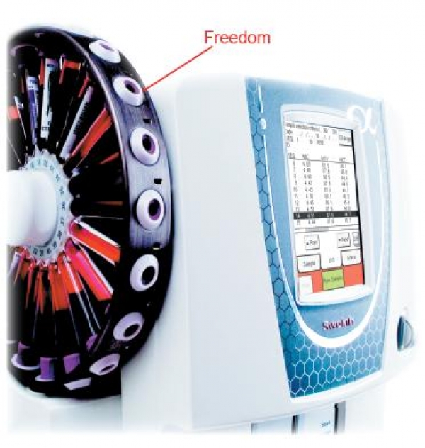 מכשיר לספירת דם המטולוגית - Swelab Alfa Auto Sampler
