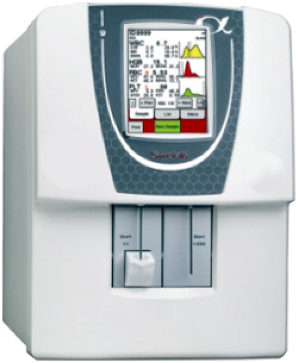 מכשיר לספירת דם המטולוגית - Swelab Alfa Basic